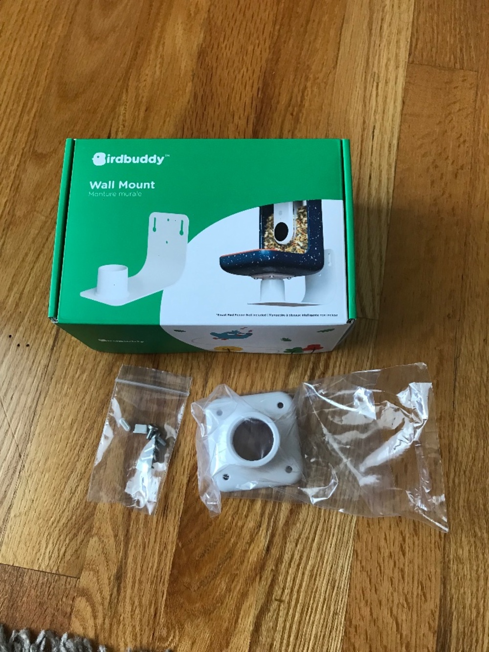 Bird Buddy wall mount kit